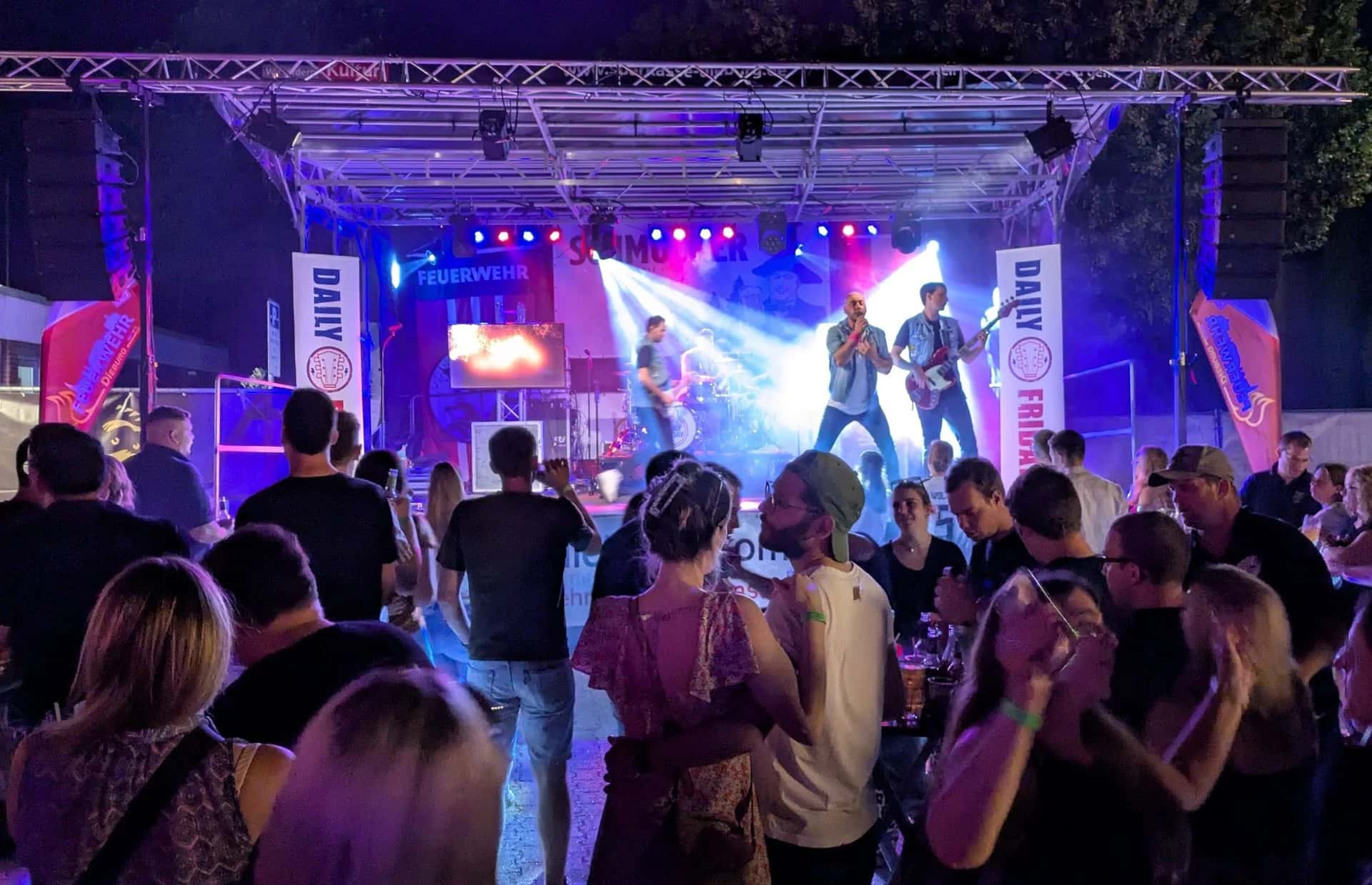 Veranstaltungstechnik in Aktion